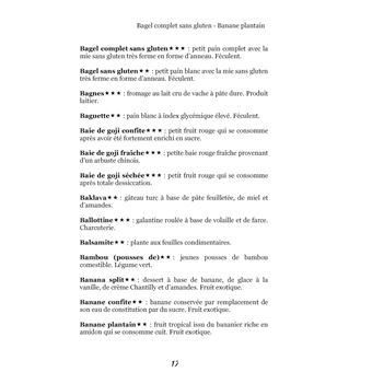Dictionnaire alimentaire de l'anémie