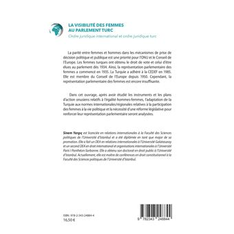 La visibilité des femmes au parlement turc