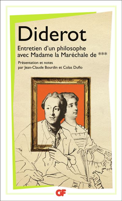 Entretien d'un philosophe avec Madame la Maréchale de *** - Denis Diderot - broché
