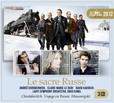 La folle journeée 2012 - Le sacre russe Coffret 3 CD