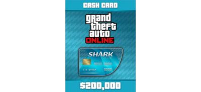 Grand Theft Auto Online: Tiger Shark Cash Card