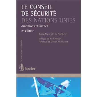 Le conseil de sécurité des Nations Unies Ambitions et limites broché