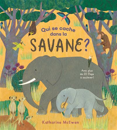 Qui se cache dans la savane