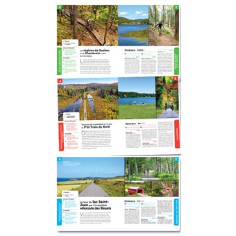 Randonnées à vélo au Québec