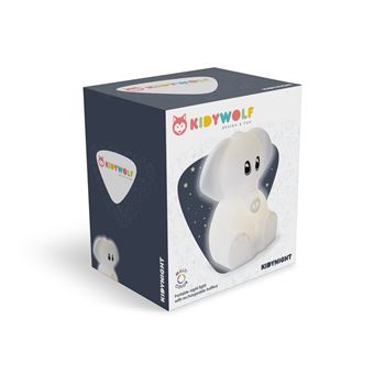Jeux d'éveil et de 1er age Kidywolf Kidynight Night Light Elephant version - 1