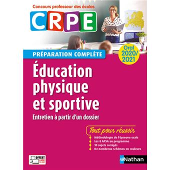 Education Physique Et Sportive Oral 2020 Preparation Complete Concours Professeur Des Ecoles Broche Alain Saint Jalmes Achat Livre Ou Ebook Fnac