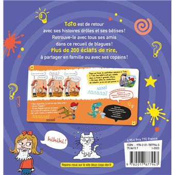 200 Blagues 100 % fous rires de Toto