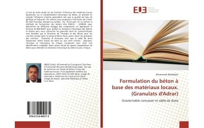 Formulation du beton a base des materiaux locaux.
