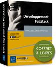 Développement Fullstack - Coffret de 3 livres : HTML5, CSS3, C#8 et ASP.Net Core