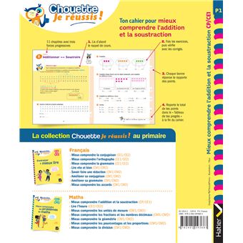 Mieux comprendre l'addition et la soustraction CP/CE1 6-8 ans