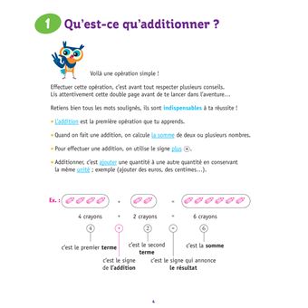 Mieux comprendre l'addition et la soustraction CP/CE1 6-8 ans