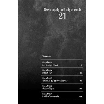 Seraph of the end - Tome 21