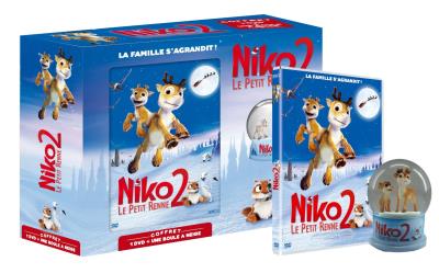 Coffret Niko, le petit renne 2  Edition limitée DVD