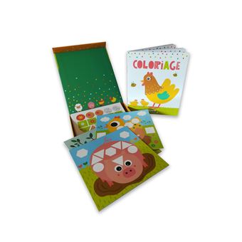 Mon P'tit Hemma Mon coffret magnets - La ferme