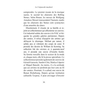 Le crépuscule Inachevé