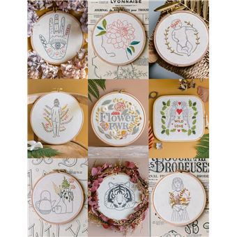 Broderies modernes - 30 dessins prêts à broder