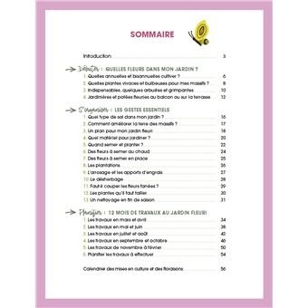 Mon cahier premier jardin fleuri mois par mois. Pour réussir ses fleurs toute l'année