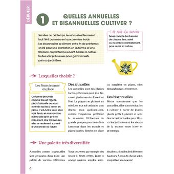 Mon cahier premier jardin fleuri mois par mois. Pour réussir ses fleurs toute l'année