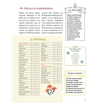 Mon cahier premier jardin fleuri mois par mois. Pour réussir ses fleurs toute l'année