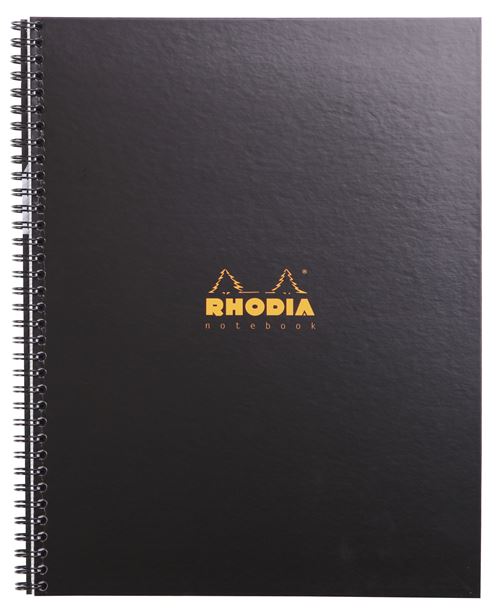 Notebook Rhodiactive - RHODIA - A4 - 160 pages - 90g - Petits carreaux