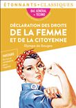 Déclaration des droits de la femme et de la citoyenne - Bac 2024