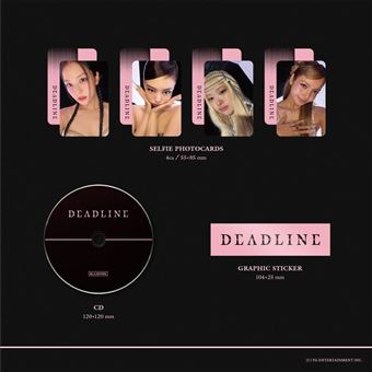BLACKPINK 3rd MINI ALBUM (DEADLINE) PINK Version - Blackpink - CD