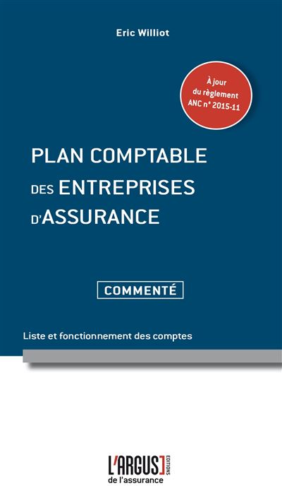 Plan comptable des entreprises d'assurance
