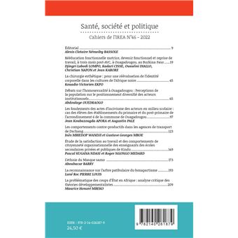 Santé, société et politique