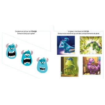 Disney émotions La peur (Monstres Academy)