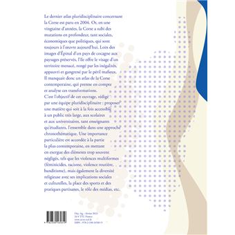 L'Atlas de la Corse contemporaine