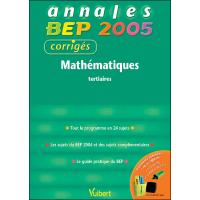 Annales BEP Mathématiques tertiaires