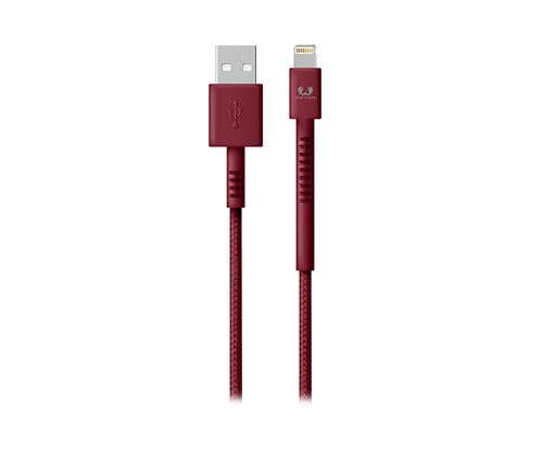 Fresh 'N Rebel Fabriq Lightning Cable 1,5m Ruby