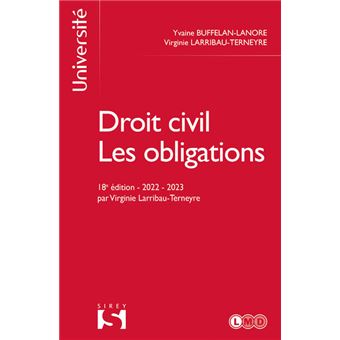 Droit civil - Les obligations 18ed