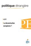 La déconstruction européenne