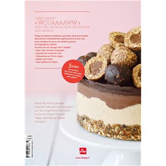 Gâteaux vegan décadents