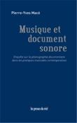 Musique et document sonore