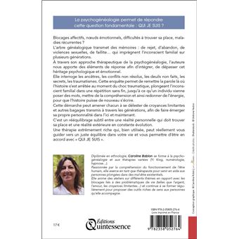 Psychogénéalogie - Donner du sens aux mémoires familiales et trouver son équilibre