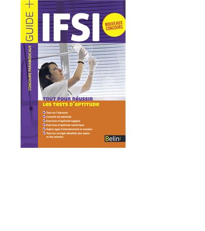 Concours IFSI, Les Tests D'aptitude - Broché - Jean-Louis Boursin ...