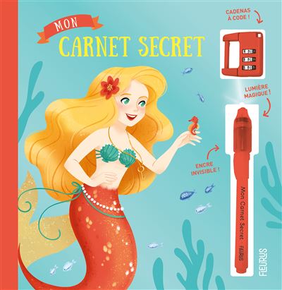 Mon carnet secret - Sirènes - Léa Fabre - broché