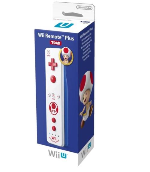 Télécommande Nintendo Wii U Plus Toad
