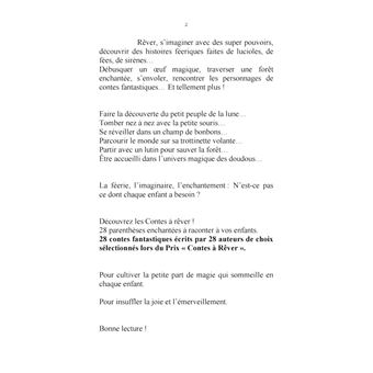Contes à rêver
