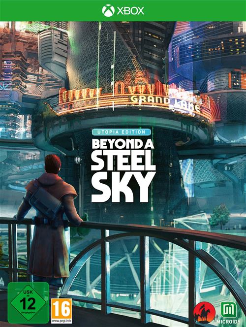 Pochette avant du jeu Beyond a Steel Sky Edition Utopia Xbox Series X