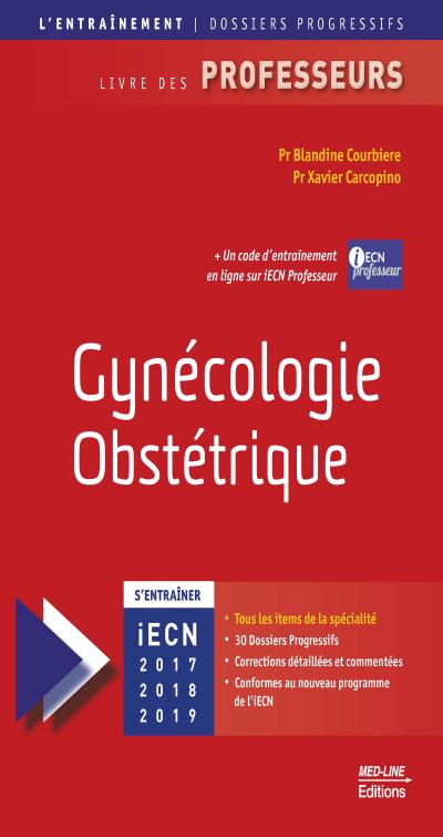Med-line entrainement gynécologie -  COURBIERE-CARCOPINO - broché