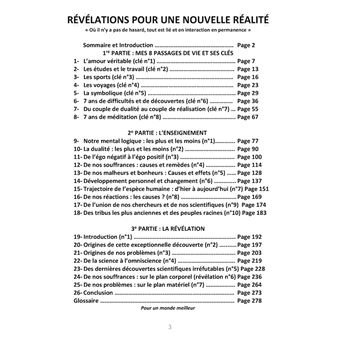 Révélations pour une nouvelle réalité