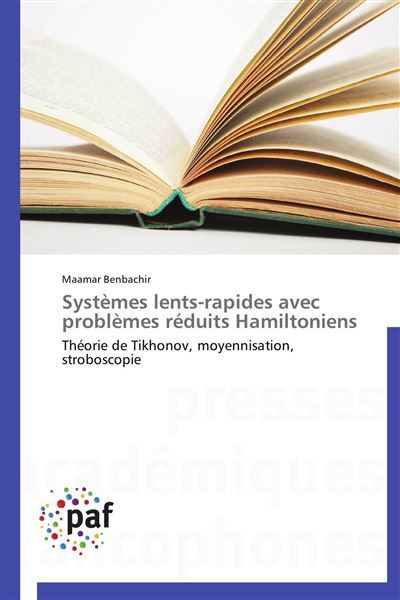 Systemes lents-rapides avec problemes reduits hamiltoniens