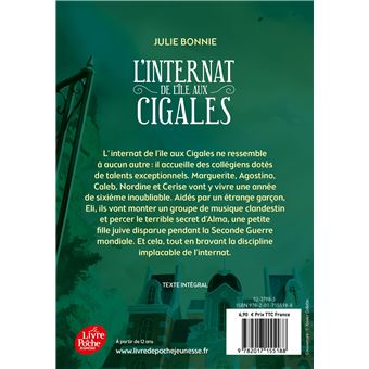 L'internat de l'île aux cigales - Tome 1