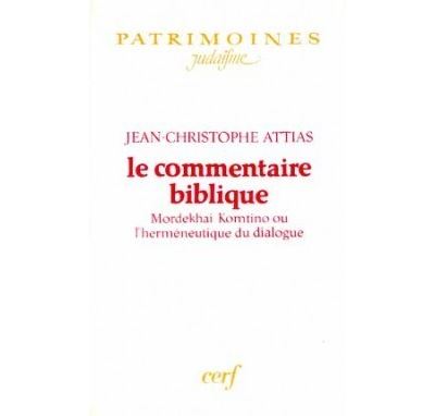 Le Commentaire biblique - Jean-Christophe Attias - (donnée non spécifiée)