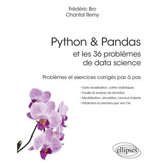 Python & Pandas et les 36 problèmes de data science - Problèmes et exercices corrigés pas à pas