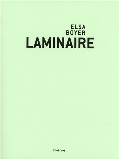 Laminaire - Elsa Boyer - broché