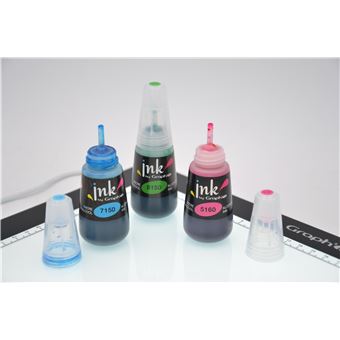 Set Graph'it Ink de 4 flacons encre à alcool 25 ml Couleurs Primaires